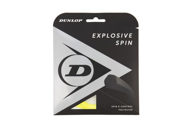 Teniso raketės stygos DUNLOP Explosive Spin 17G/12m/1.25mm Teniso raketės stygos DUNLOP Explosive Spin 17G/12m/1.25mm