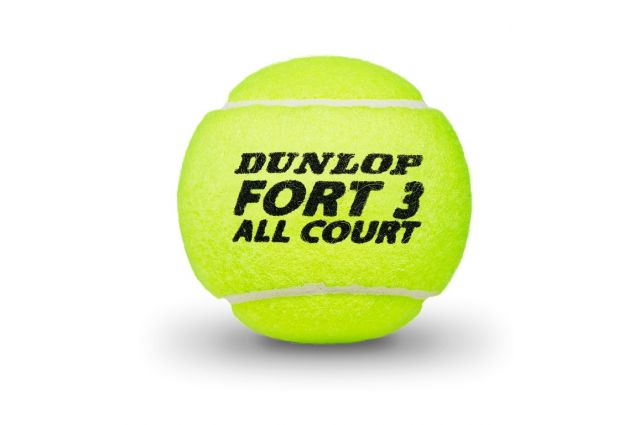 Lauko teniso kamuoliukai DUNLOP FORT ALL COURT 4vnt Lauko teniso kamuoliukai DUNLOP FORT ALL COURT 4vnt