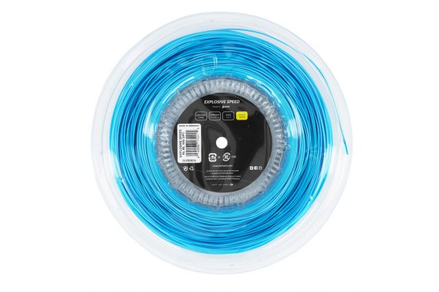 Strings for tennis racket DUNLOP Explosive Speed  1.30mm/16G/200M Blue Strings for tennis racket DUNLOP Explosive Speed  1.30mm/16G/200M Blue