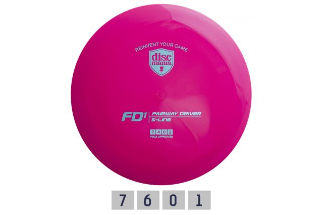 Diskgolfo diskas DISCMANIA S-LINE FD1 Diskgolfo diskas DISCMANIA S-LINE FD1