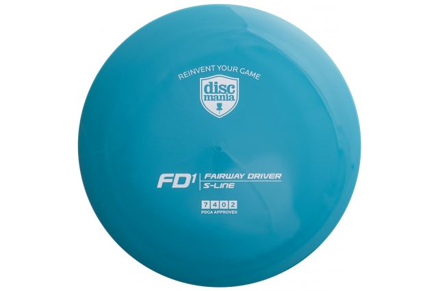 Discgolf DISCMANIA Fairway Driver S-LINE FD1 Blue 7/4/0/2 Discgolf DISCMANIA Fairway Driver S-LINE FD1 Blue 7/4/0/2