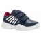 Teniso batai vaik. K-SWISS COURT EXPRESS STRAP OMNI blue/white EU33 Balta/mėlyna/raudona