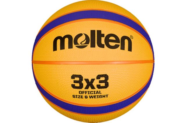 Basketball ball 3x3 training MOLTEN B33T2000 rubber size 6 Basketball ball 3x3 training MOLTEN B33T2000 rubber size 6