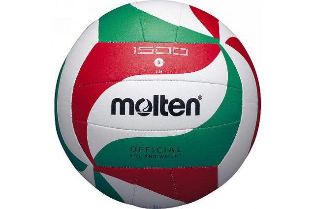 Volleyball ball MOLTEN V5M1500, synth. leather size 5 Volleyball ball MOLTEN V5M1500, synth. leather size 5