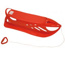 Sledge plastic SCHREUDERS Snow jet 93x45cm red