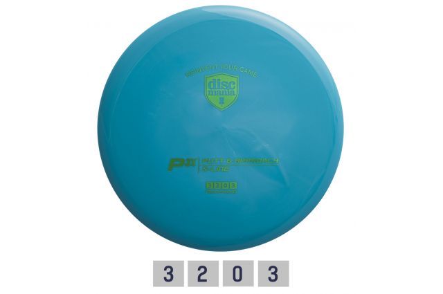 Discgolf DISCMANIA Putter S-LINE P3X teal 3/2/0/3 Discgolf DISCMANIA Putter S-LINE P3X teal 3/2/0/3