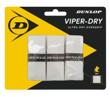 Teniso raketės apvija overgrip DUNLOP Viperdry, balta