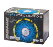 Table tennis ball DONIC P40+ 3star ITTF 120pcs White