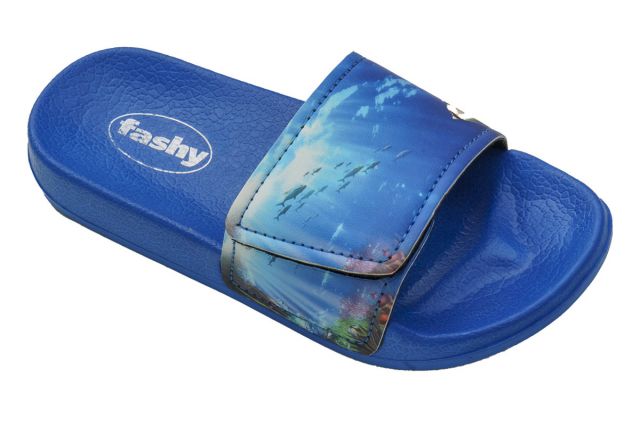 Slippers for kids FASHY Mėlyna SYDNEY 7420 50 size 33 blue