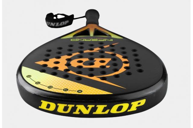 Padel bat Dunlop INFERNO CARBON EXTREME 370g Padel bat Dunlop INFERNO CARBON EXTREME 370g