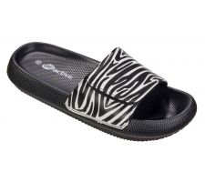 Slippers for women V-Strap BECO ZEBRA VIBES