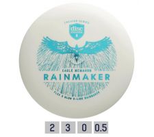 Diskgolfo diskas DISCMANIA Glow D-LINE FLEX 3 Rainmaker Eagle Mcmahon