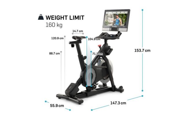 Dviratis treniruoklis NORDICTRACK Commercial S22i + iFit Coach Iš ekspozicijos Dviratis treniruoklis NORDICTRACK Commercial S22i + iFit Coach Iš ekspozicijos