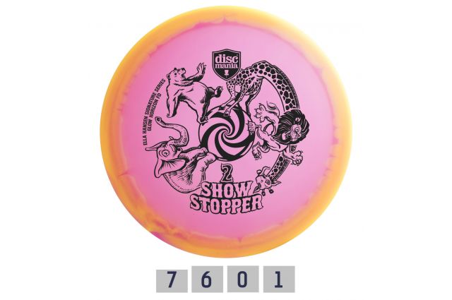 Discgolf DISCMANIA Fairway Driver C-LINE Glow Horizon FD - Show Stopper 2 Pink/Yellow 7/6/0/1 Discgolf DISCMANIA Fairway Driver C-LINE Glow Horizon FD - Show Stopper 2 Pink/Yellow 7/6/0/1