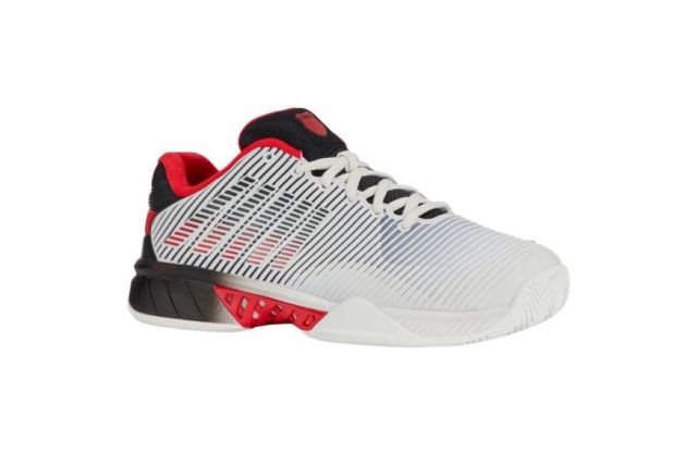 Tennis shoes for men K-SWISS HYPERCOURT EXPRESS 2 wh/r Balta/raudona/juoda