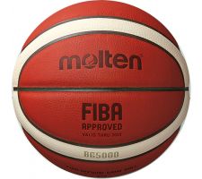 Basketball ball competition MOLTEN B6G5000 FIBA premium leather size 6