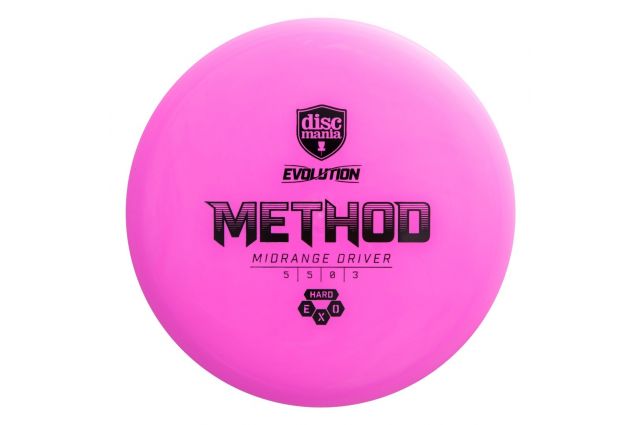 Discgolf DISCMANIA Midrange Driver HARD EXO METHOD Evolution Pink 5/5/0/3 Discgolf DISCMANIA Midrange Driver HARD EXO METHOD Evolution Pink 5/5/0/3