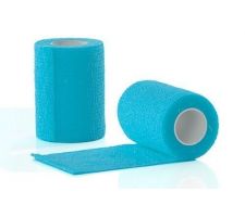 Elastic tape GYMSTICK 4m x 7,5cm blue 2 pcs