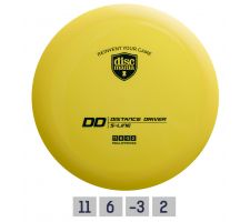 Discgolf DISCMANIA Distance Driver S-LINE DD Yellow 11/6/-3/2