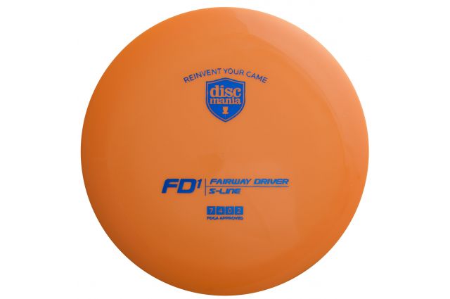 Discgolf DISCMANIA Fairway Driver S-LINE FD1 Orange 7/4/0/2 Discgolf DISCMANIA Fairway Driver S-LINE FD1 Orange 7/4/0/2