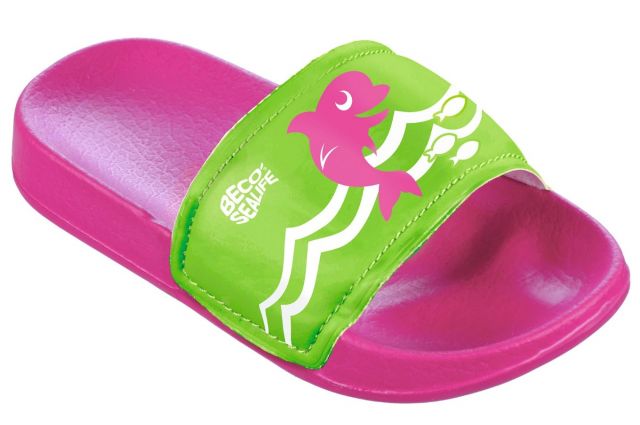 Slippers for kids BECO SEALIFE 90035 4 size Rožinė