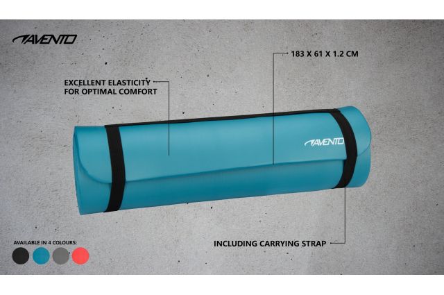 Gimastikos kilimėlis AVENTO 42MD 183x61x1,2 cm Gimastikos kilimėlis AVENTO 42MD 183x61x1,2 cm