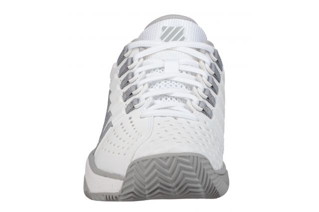 Tennis shoes for ladies K-SWISS HYPERMATCH HB white/grey EU37 Tennis shoes for ladies K-SWISS HYPERMATCH HB white/grey EU37