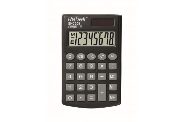 Calculator pocket Rebell SHC208 Calculator pocket Rebell SHC208