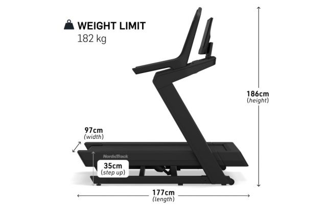 Treadmill NORDICTRACK X24 + iFit Coach 12 months membership Treadmill NORDICTRACK X24 + iFit Coach 12 months membership