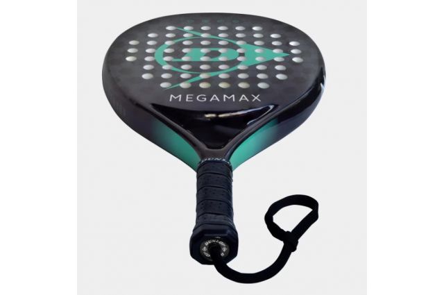 Padel teniso raketė DUNLOP MEGAMAX BLACK 365g Padel teniso raketė DUNLOP MEGAMAX BLACK 365g