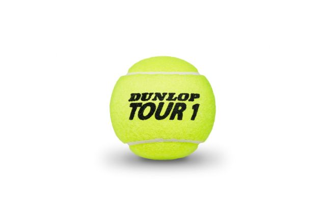 Tennis balls Dunlop TOUR BRILLIANCE UpperMid 4-tube ITF Tennis balls Dunlop TOUR BRILLIANCE UpperMid 4-tube ITF