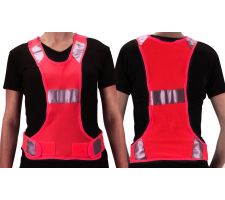 Running Vest  AVENTO 74PR XS/S fluorescent pink